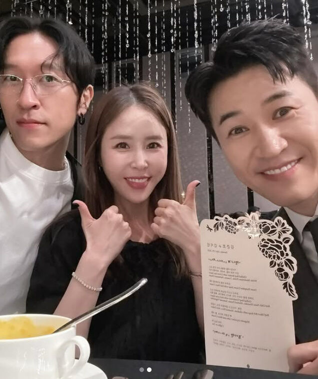 빽가, 신지, 김종민./소셜미디어