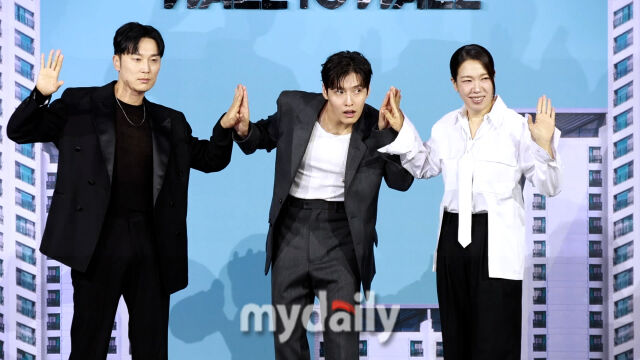 왼쪽부터 서현우, 강하늘, 염혜란 / 마이데일리