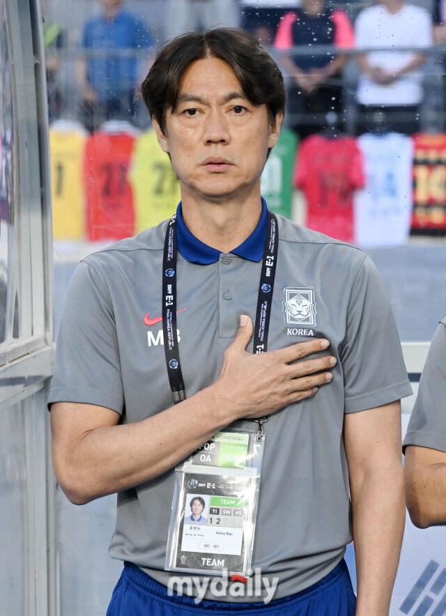 홍명보 대한민국 축구대표팀 감독./마이데일리 DB