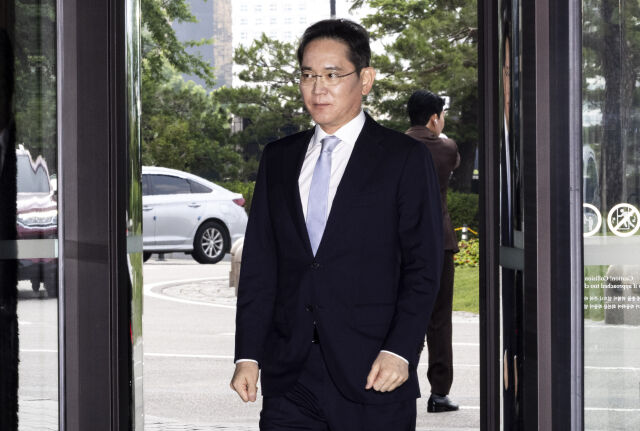 이재용 삼성전자 회장이 5월 서울 중구 신라호텔에서 열린 2025년 삼성호암상 시상식에 참석하고 있다. /뉴시스
