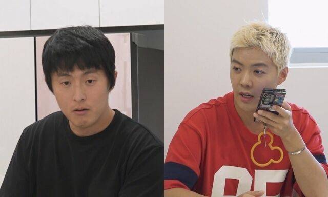 기안84가 강남이 우상과 통화하게 해준다고 하자 깜짝 놀란다 / MBC '나혼산'