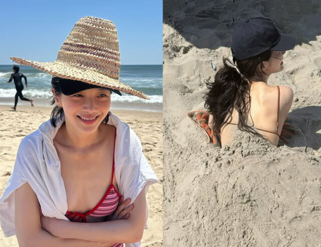 박규영이 마른 몸매를 자랑했다. / 박규영 소셜미디어