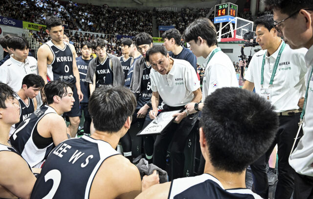 안준호 감독./대한민국농구협회