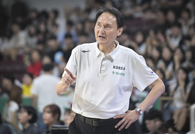 안준호 감독./대한민국농구협회