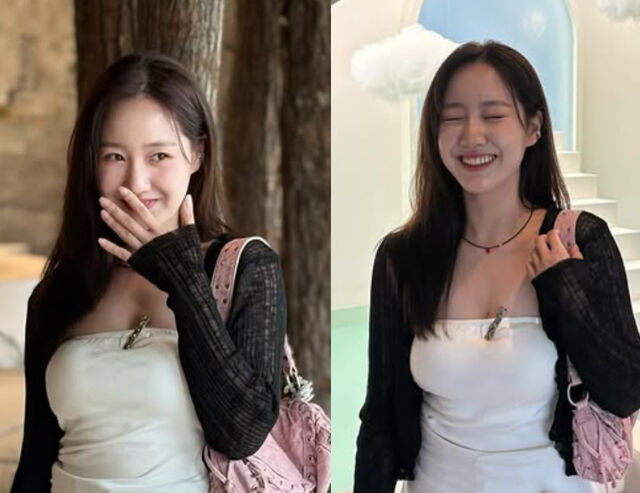 진지희가 성숙한 분위기를 자아내 보는 이들을 놀라게 했다. / 진지희 소셜미디어