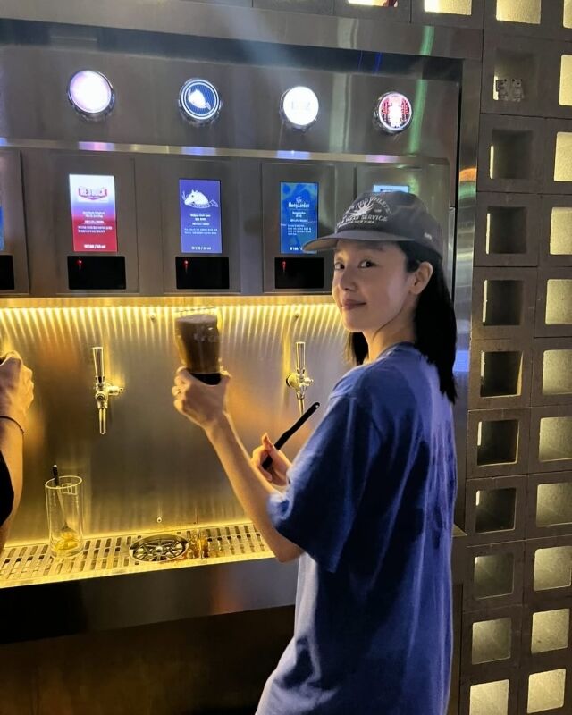 한선화가 일상에서도 빛나는 물광 미모를 자랑했다. / 한선화 인스타그램 캡처