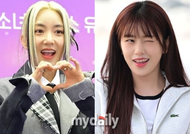 가수 바다(왼쪽), 그룹 아이브 멤버 안유진 / 마이데일리