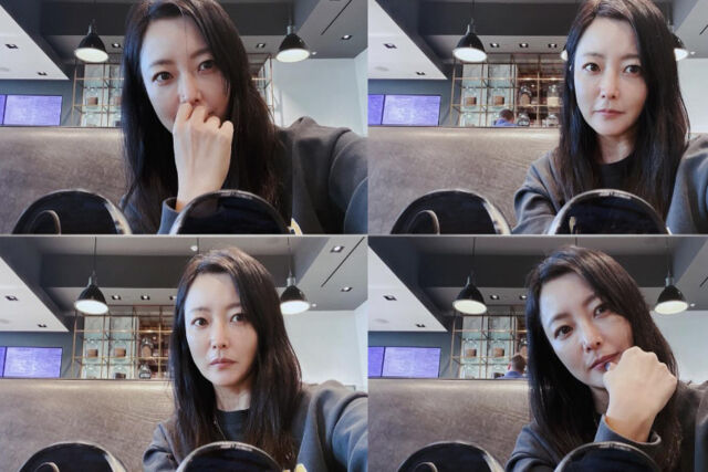 김희선이 류승수와 친해질 수 있었던 이야기가 밝혀져 화제다. / 김희선 소셜미디어