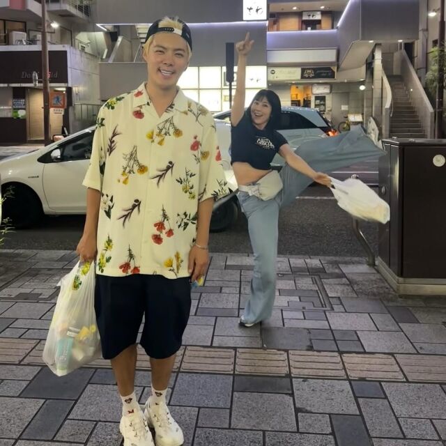 강남과 사유리 사진./사유리 인스타그램