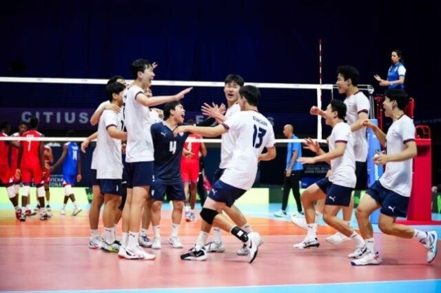한국 U-19 대표팀/FIVB