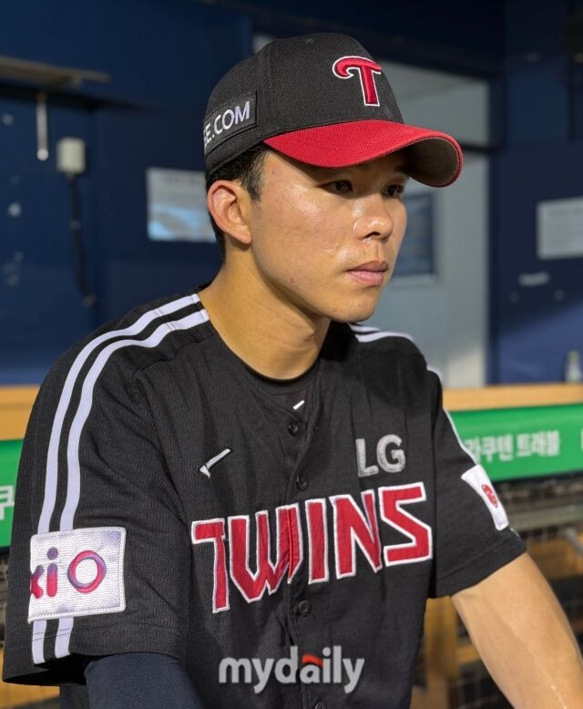 LG 트윈스 문성주./잠실 = 박승환 기자