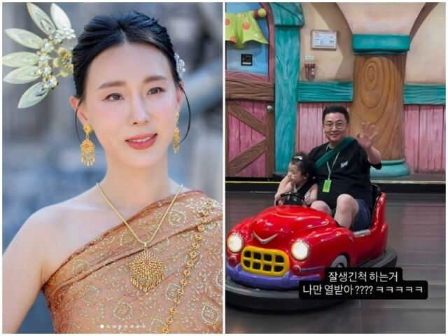 이지혜, 문재완 가족./소셜미디어