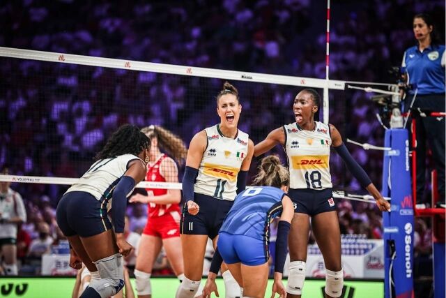 29연승에 도전하는 이탈리아 여자배구대표팀./FIVB