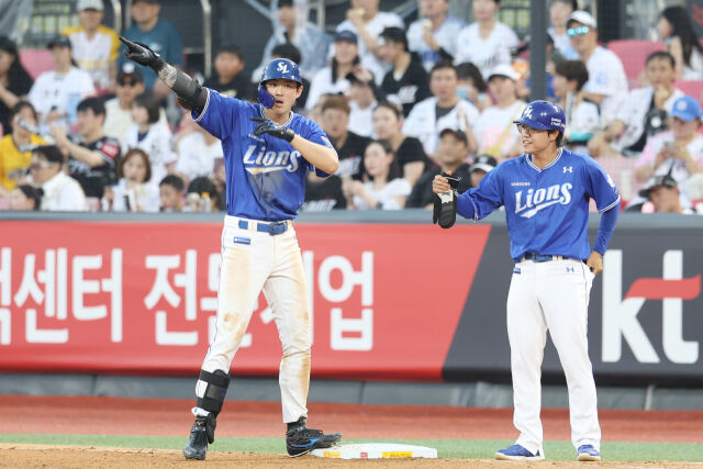 삼성 라이온즈 구자욱./삼성 라이온즈