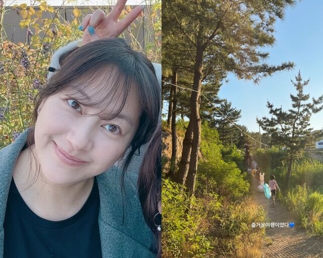 배우 신애, 신애가 게재한 사진/신애 소셜미디어