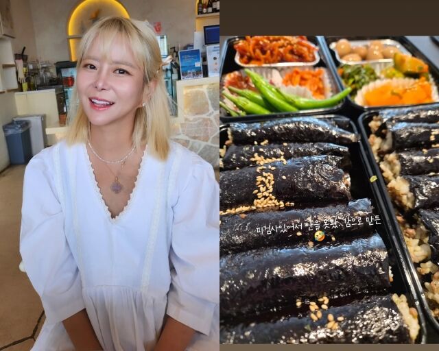 코미디언 이수근의 아내 박지연, 박지연이 게재한 사진/박지연 소셜미디어