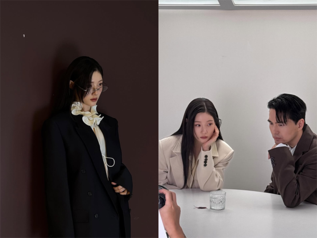 정채연과 이진욱 사진./정채연 인스타그램