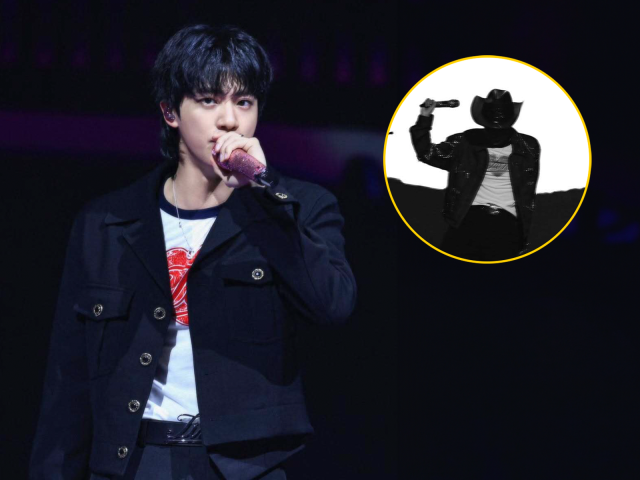 BTS 진이 탬파 콘서트 현장을 팬들과 공유했다./진 인스타그램