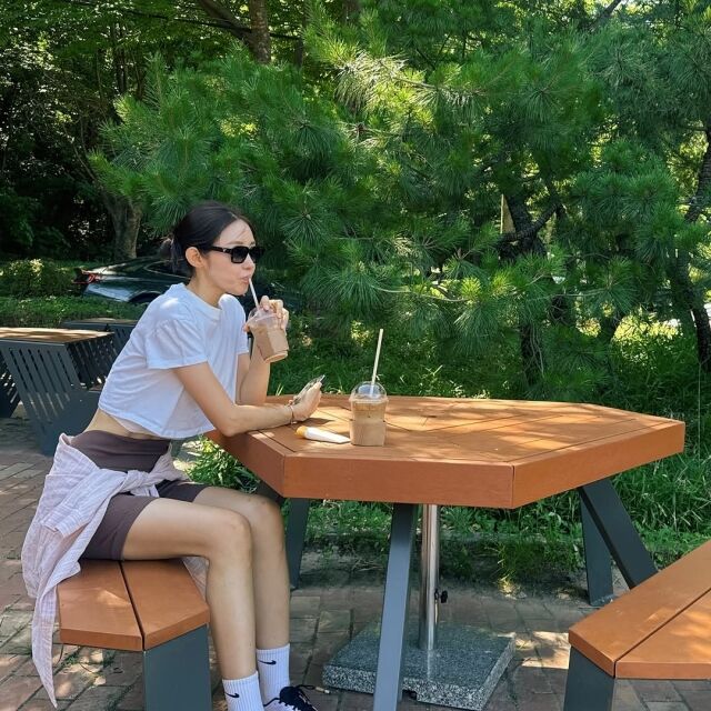 임창점 아내 서하얀. /서하얀 소셜미디어