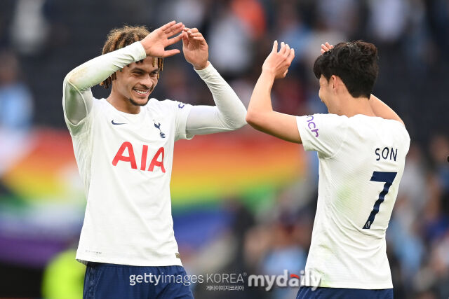 델레 알리와 손흥민./게티이미지코리아