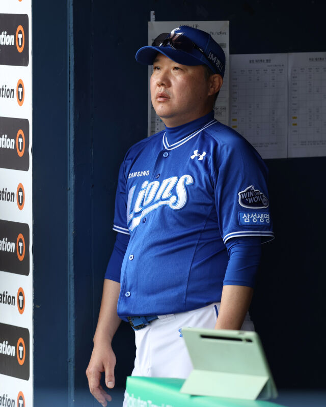 삼성 라이온즈 박진만 감독./삼성 라이온즈