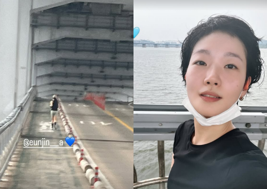 안은진, 김고은 러닝/김고은 인스타그램