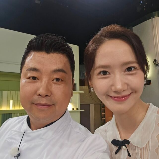정호영 셰프와 소녀시대 윤아. / 정호영 셰프 인스타그램 캡처