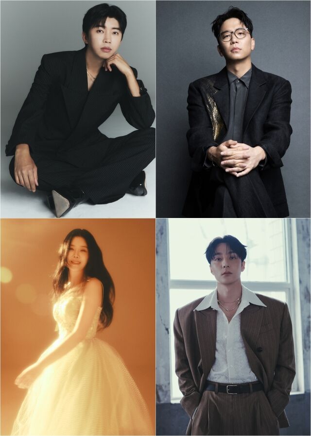 임영웅, 이적, 린, 로이킴 / 각 소속사(물고기뮤직, 뮤직팜엔터테인먼트, 325E&C, WAKEONE)