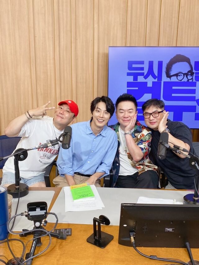 윤시윤 컬투쇼 사진./윤시윤 SNS