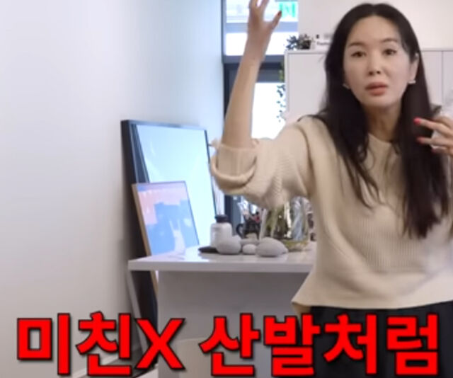 장영란이 영어 유치원에 딸이 적응하지 못했다고 밝혔다. / 유튜브 'A급 장영란'