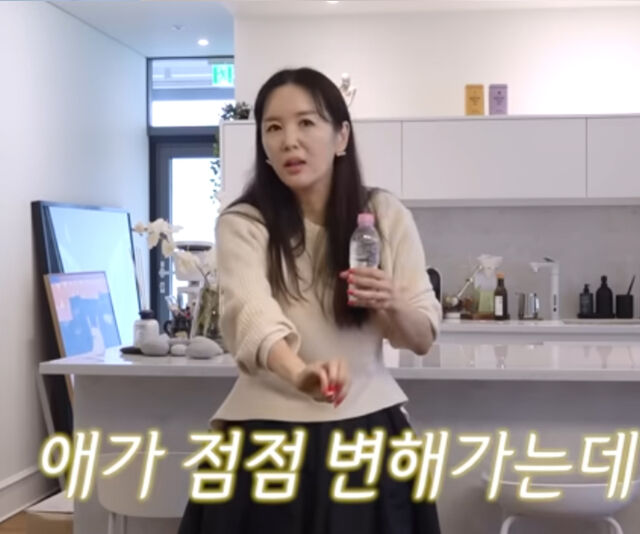 장영란의 딸이 영어 유치원 때문에 어두어지기 시작했다 밝혔다. / 유튜브 'A급 장영란'