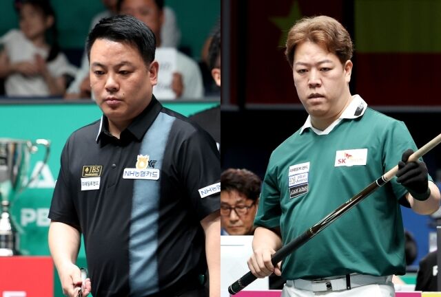조재호와 강동궁./PBA