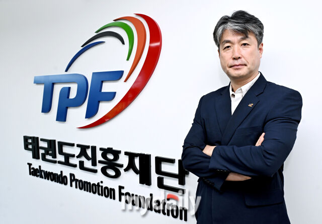 2025년 8월 4일 전라북도 무주 태권도원에서 진행된 태권도진흥재단 김중헌 이사장 인터뷰./무주=송일섭 기자