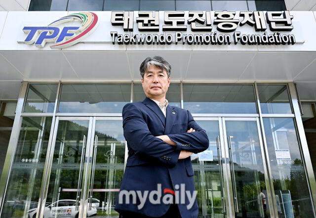 2025년 8월 4일 전라북도 무주 태권도원에서 진행된 태권도진흥재단 김중헌 이사장 인터뷰./무주=송일섭 기자