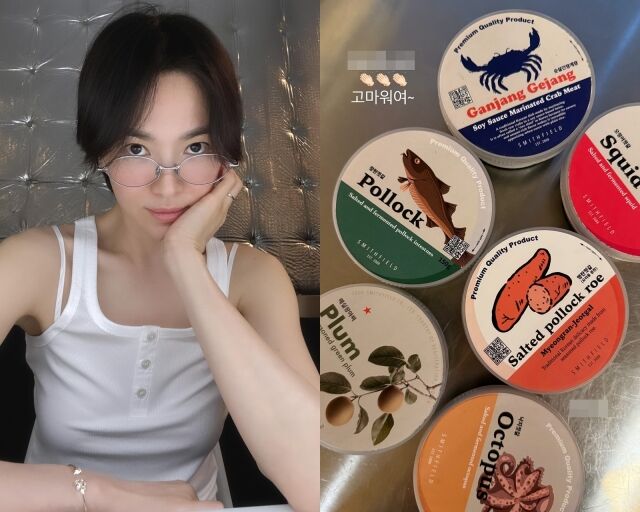 배우 송혜교, 송혜교가 게재한 사진/송혜교 소셜미디어