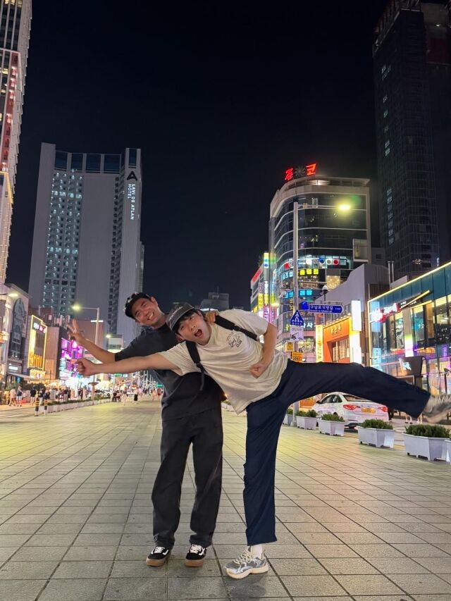 배우 최다니엘이 부산에서 유쾌한 근황을 전했다. / 최다니엘 인스타그램 캡처