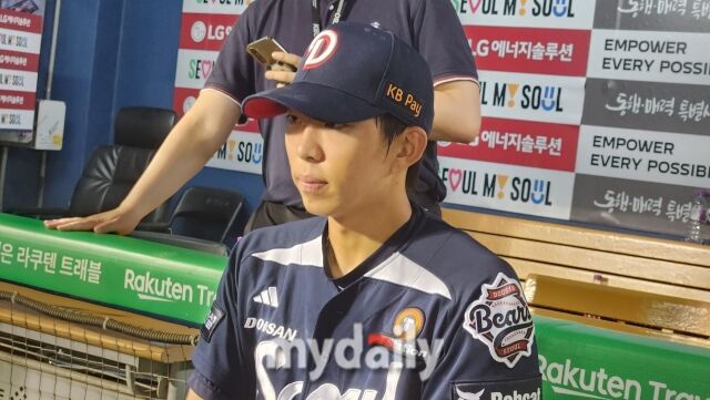 두산 베어스 김민석./잠실=김경현 기자