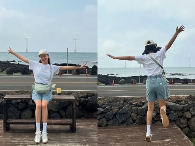 가수 송가인이 제주도에서 근황을 알렸다. / 송가인 인스타그램 캡처
