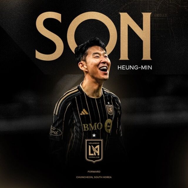 LA FC가 손흥민을 영입했다./LA FC