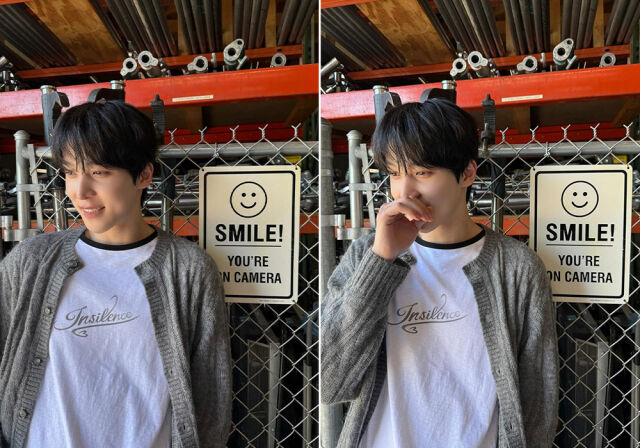 에이티즈 윤호가 팬들에게 근황을 전했다./윤호 인스타그램
