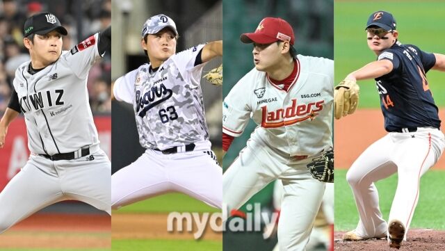 박영현, 김택연, 조병현, 김서현(왼쪽부터)./마이데일리