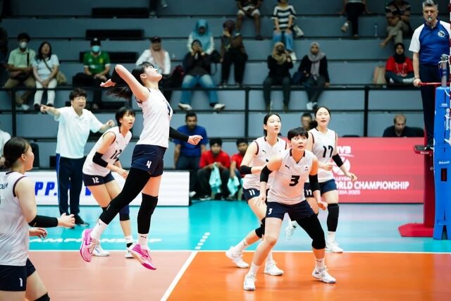 공격하는 이주아./FIVB