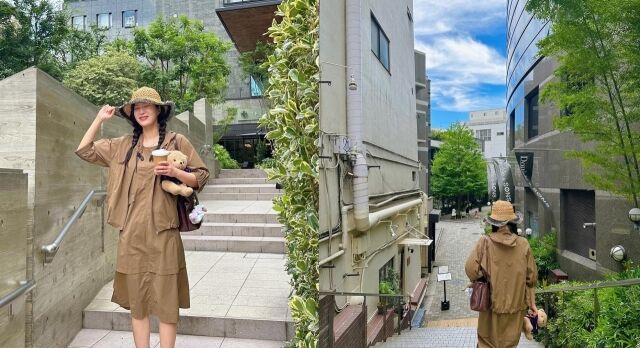 일본 여행 사진을 인증한 배우 임수향./ 임수향 소셜미디어