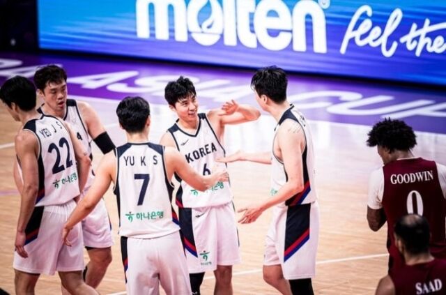 대한민국 농구대표팀이 카타르를 꺾고 2025 국제농구연맹(FIBA) 아시아컵 첫 승을 신고했다./FIBA