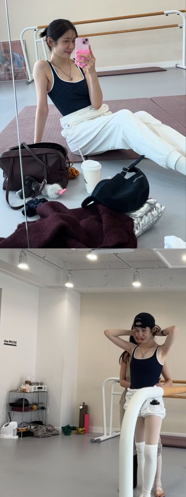 배우 박지현이 발레하는 일상을 공유했다. / 박지현 인스타그램