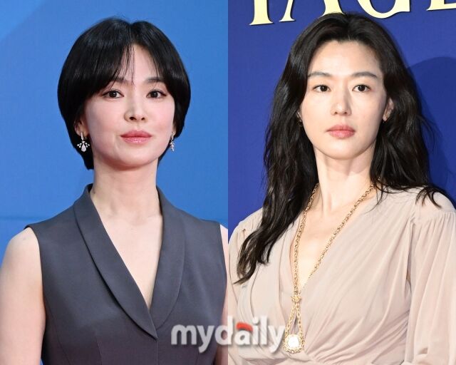 배우 송혜교, 배우 전지현/마이데일리 DB