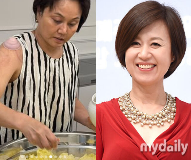이경실이 친분이 있는 동생에게 물김치를 담근다고 하자 박미선이라는 추측이 나오고 있다. / 마이데일리 DB