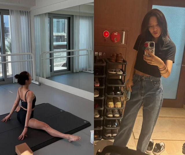 손담비가 13kg 감량 후 늘씬한 몸매를 자랑했다. / 손담비 소셜미디어 