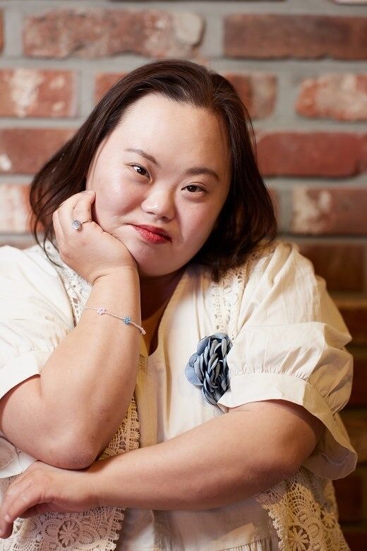 다운증후군 작가 겸 배우 정은혜 / tvN
