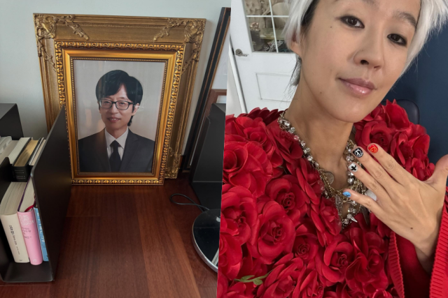 유재석-홍진경 / 소셜미디어